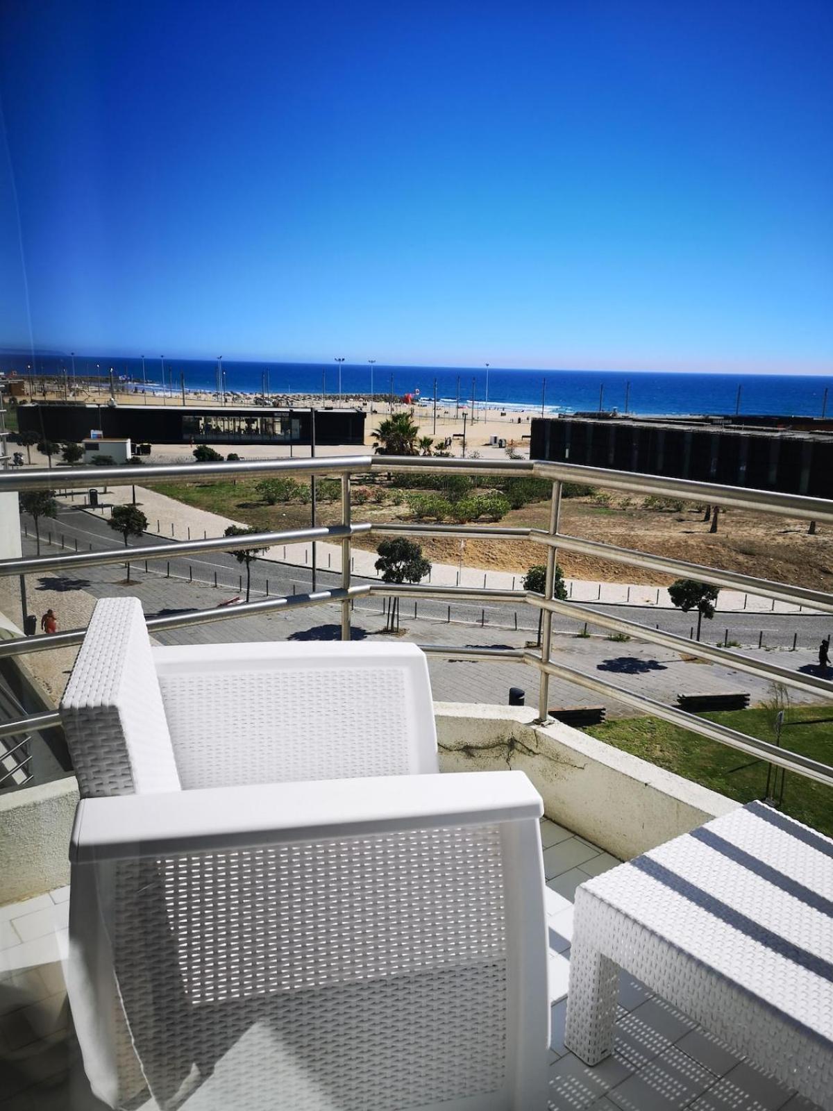 Appartamento Caparica Ocean View Costa da Caparica Esterno foto